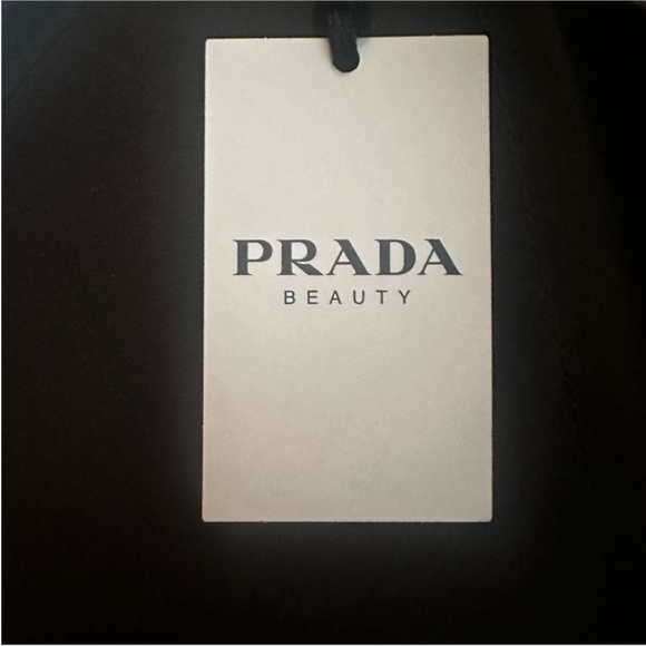Prada Beauty Pink And Black
Triangle Pouch/Cosmetic Bag New
With Tags! - Picture 7 of 7